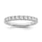 10K White Gold Diamond Ring 0.50Ctw