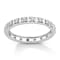 Sterling Silver Diamond 0.50Ctw Ring