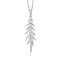Diamond 0.50Ctw Sterling Silver Pendant With Chain