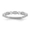 10K White Gold Diamond Ring 0.33Ctw