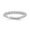 10K White Gold Diamond Ring 0.05Ctw