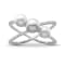 Sterling Silver Diamond 0.16Ctw Ring