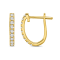 Diamond 0.20Ctw 10k Yellow Gold Earrings