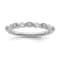 10K White Gold Diamond Ring 0.20Ctw