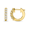 Diamond 1.00Ctw 10k Yellow Gold Earrings