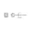 Diamond 0.16Ctw Sterling Silver Earring