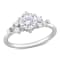 1 1/4 CT TGW Lab Grown Diamond Engagement Ring in 14K White Gold