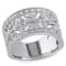 1/4 CT TW Diamond Vintage Ring in Sterling Silver