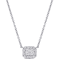 3/4 CT TW Diamond Necklace in Platinum