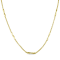 Twist Bar Station Necklace in 14k Yellow Gold