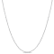 1MM Ball Chain Necklace in Sterling Silver