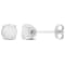 1 1/10 CT TGW Opal Stud Earrings in Sterling Silver