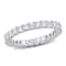 2 CT TW Lab-Grown Diamond Eternity Ring in 14K White Gold