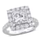 4 1/3 CT TW Lab-Grown Diamond Engagement Ring in 14K White Gold