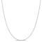Diamond Cut Cable Chain Necklace in Platinum, 18 in