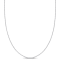 Cable Chain Necklace in Platinum, 24 in
