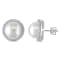 12.5-13MM Freshwater Cultured Pearl and 1/2 CT TW Diamond Halo Earrings
in 14K White Gold