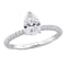 1 1/6 CT TW Lab-Grown Diamond Engagement Ring in 14K White Gold