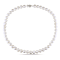 9 - 10 MM Freshwater Cultured Pearl Strand with Silvertone Clasp