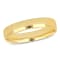 Men's 4mm Polished Finish Wedding Band in 14K Yellow Gold