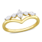 1/3 CT TW Diamond Ring in 14K Yellow Gold