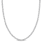 2.2MM Rope Chain Necklace in Sterling Silver
