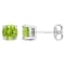 1 1/2 CT TGW Peridot Stud Earrings in Sterling Silver