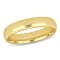 Men's 4.5mm Polished Finish Comfort Fit Wedding Band in 14K Yellow Gold