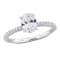 1 1/6 CT TW Lab-Grown Diamond Engagement Ring in 14K White Gold