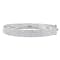 5 3/4 CT TGW Lab Grown Diamond Triple Row Bangle in 14k White Gold