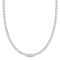 7ctw Lab-Grown Diamond Tennis Necklace in 14K White Gold