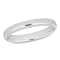 Ladies 2.5mm Comfort Fit Wedding Band in 14K White Gold