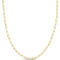 Oval Link Necklace in 14k Yellow Gold
