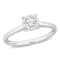 1 CT TW Diamond Solitaire Engagement Ring in Platinum (GIA Certified)