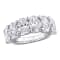 6 CT TW Lab-Grown Diamond Vintage Ring in 14K White Gold