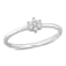Diamond Accent Promise Ring in Sterling Silver