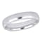 Men's 4.5mm Comfort Fit Wedding Band in 14K White Gold