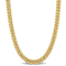 8.8mm Curb Link Chain Necklace in 10k Yellow Gold, 24 in