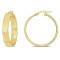 29mm 5-Row Hoop Earrings in 14k Yellow Gold