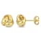 Love Knot Earrings in 14K Yellow Gold