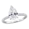 2 1/6 CT TW Lab-Grown Diamond Engagement Ring in 14K White Gold