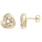 1/5 CT TW Diamond Stud Earrings in 10k Yellow Gold