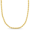 22 Inch Rope Chain Necklace in 14k Yellow Gold (3 mm)