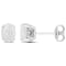7/8 CT TGW Oval Opal Stud Earrings in Sterling Silver