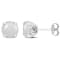 2 1/2 CT TGW Opal Stud Earrings in Sterling Silver