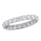2 1/10 CT TGW Lab Grown Diamond Eternity Band in 14K White Gold- Size 7