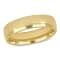 Men's 5.5mm Polished Finish Comfort Fit Wedding Band in 14K Yellow Gold