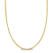 20-Inch Franco Link Necklace in 10k Yellow Gold