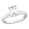 1-3/4 CT DEW Moissanite Solitaire Engagement Ring