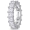 5 3/5 CT TW Diamond Eternity Ring in Platinum